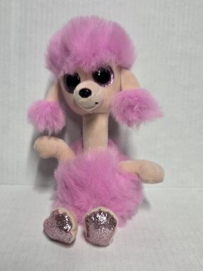 Ty Beanie Boos CAMILLA the Pink Poodle Dog 8" Plush Toy 2021